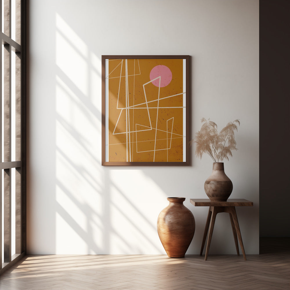 Angular Lines no 10 Poster